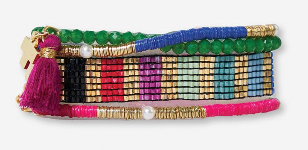 Beaded Bracelet Stacks