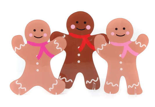 Acyrlic Gingerbread Men