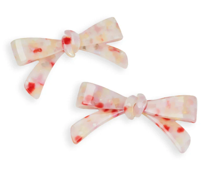 Bow Hair Clip Set