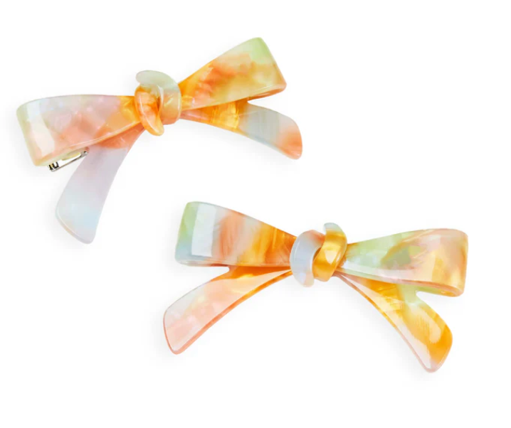 Bow Hair Clip Set