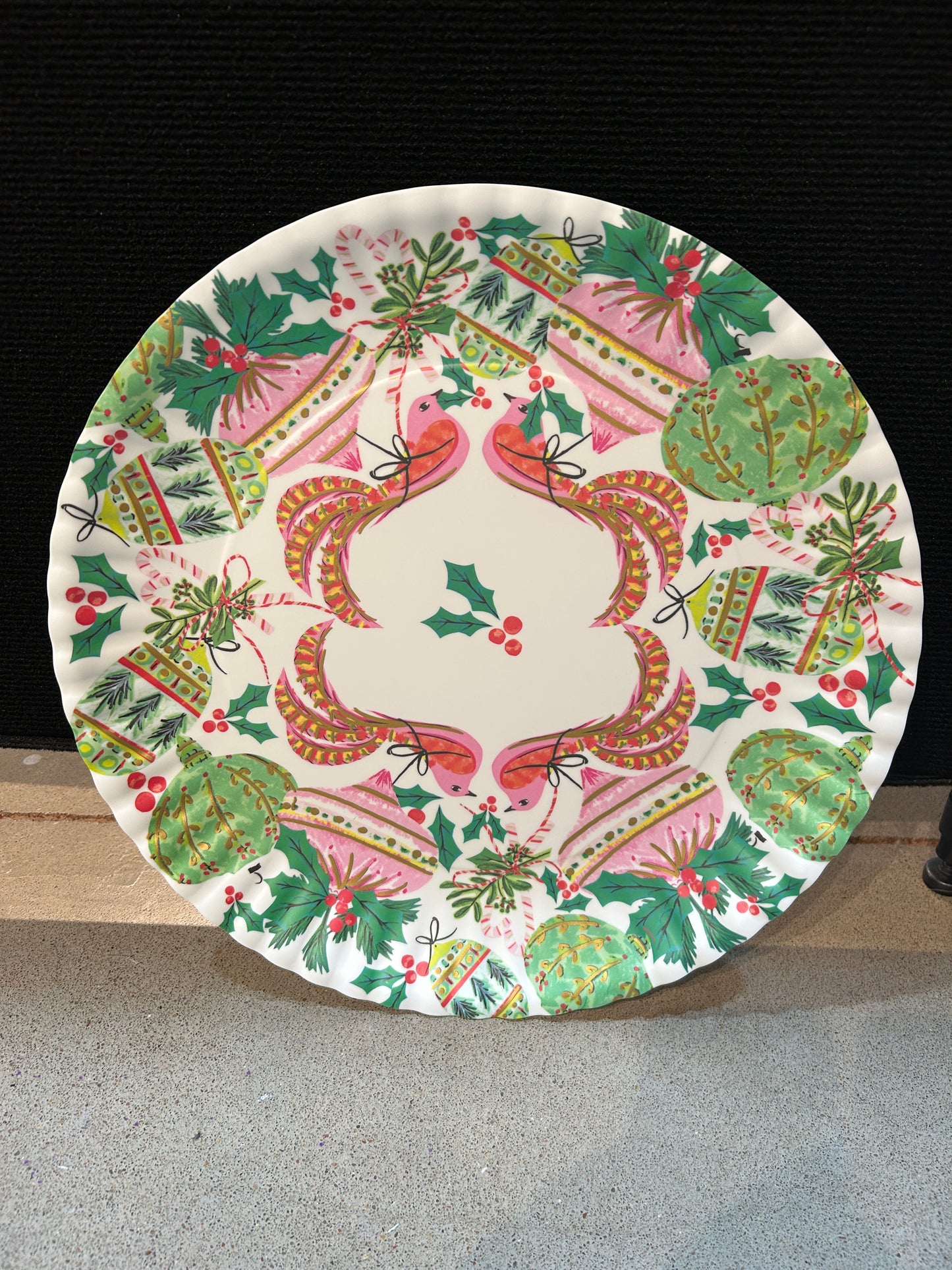 Holiday Melamine Platter