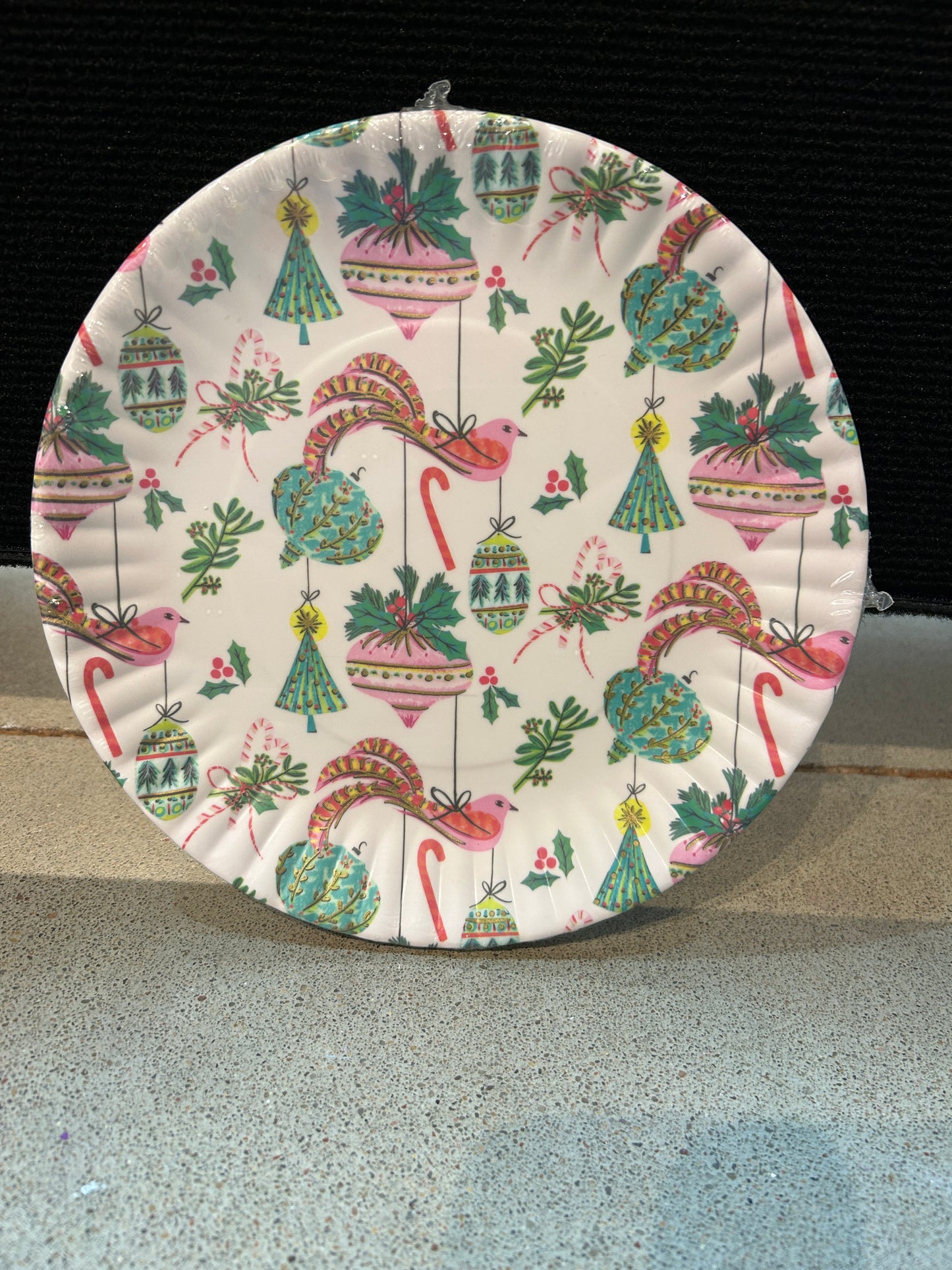 Holiday Melamine Plate Sets