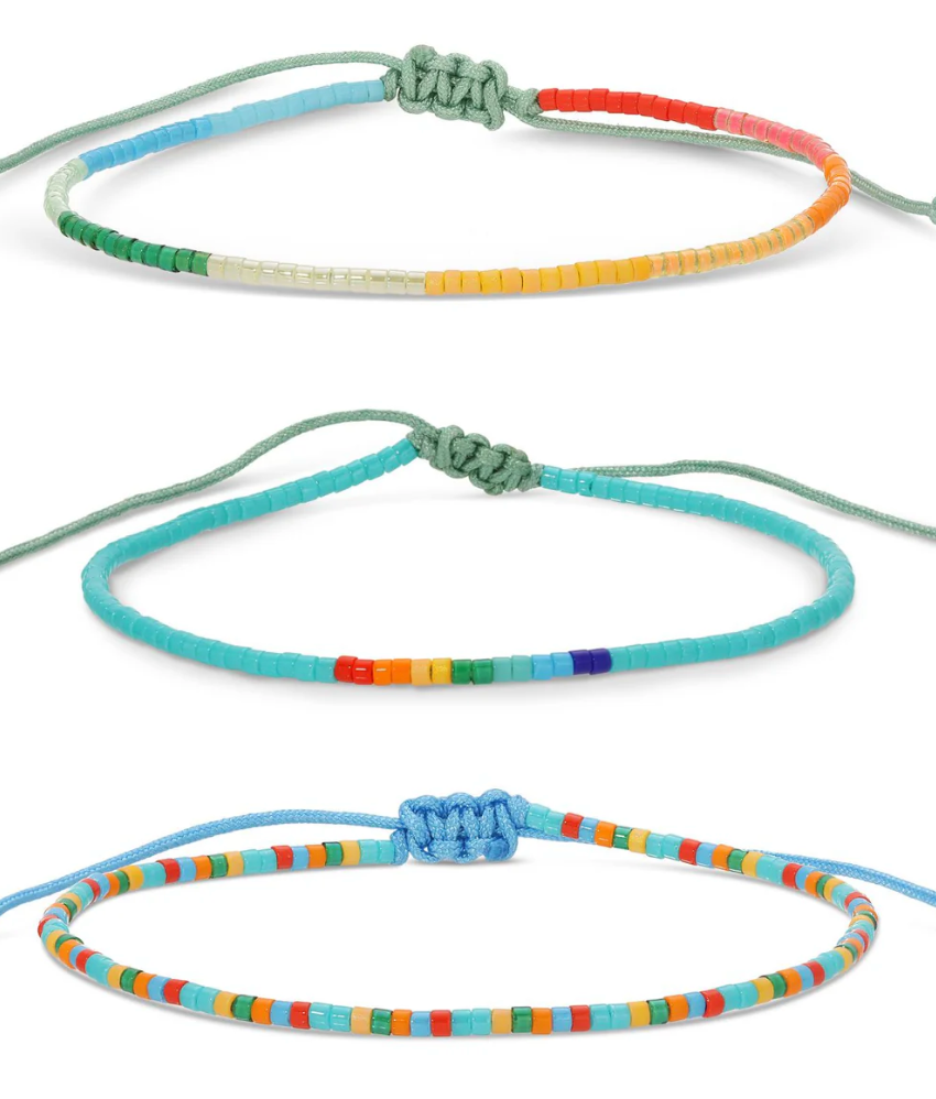 Rainbow String Bracelet