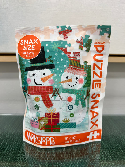 Holiday Snax Size Puzzle