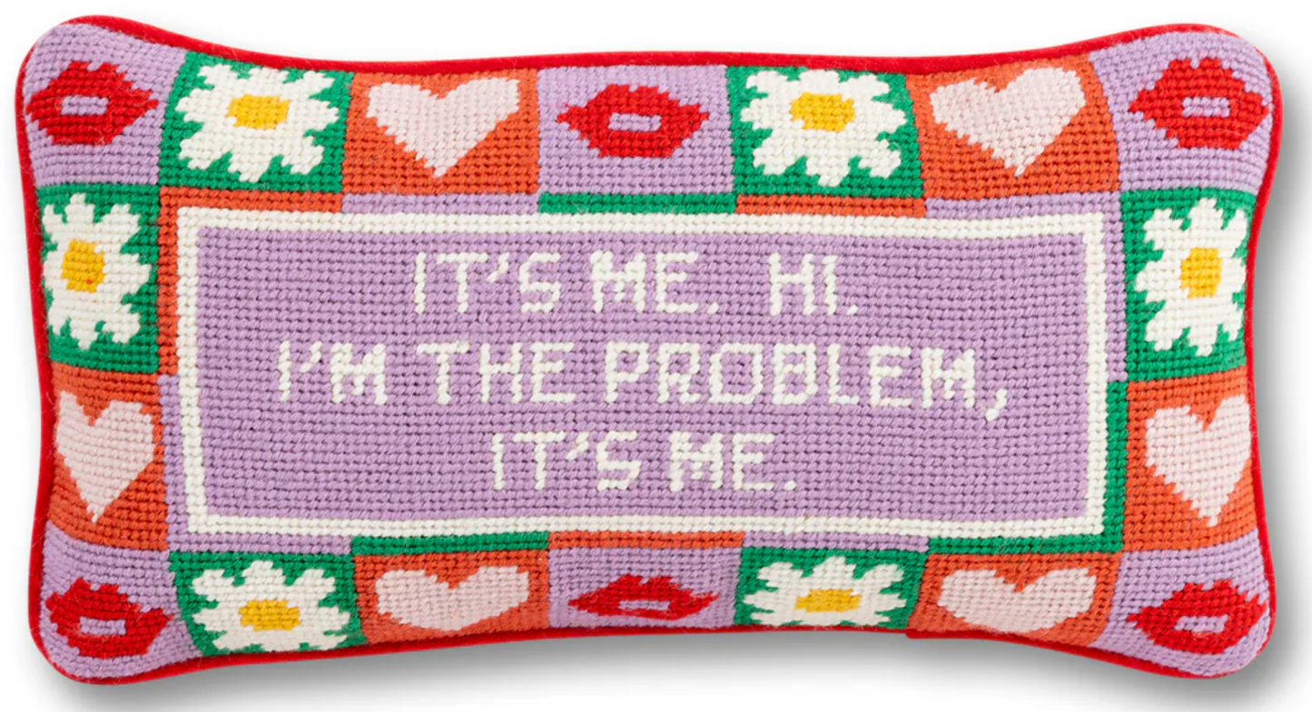 Taylor Swift Needlepoint Pillow