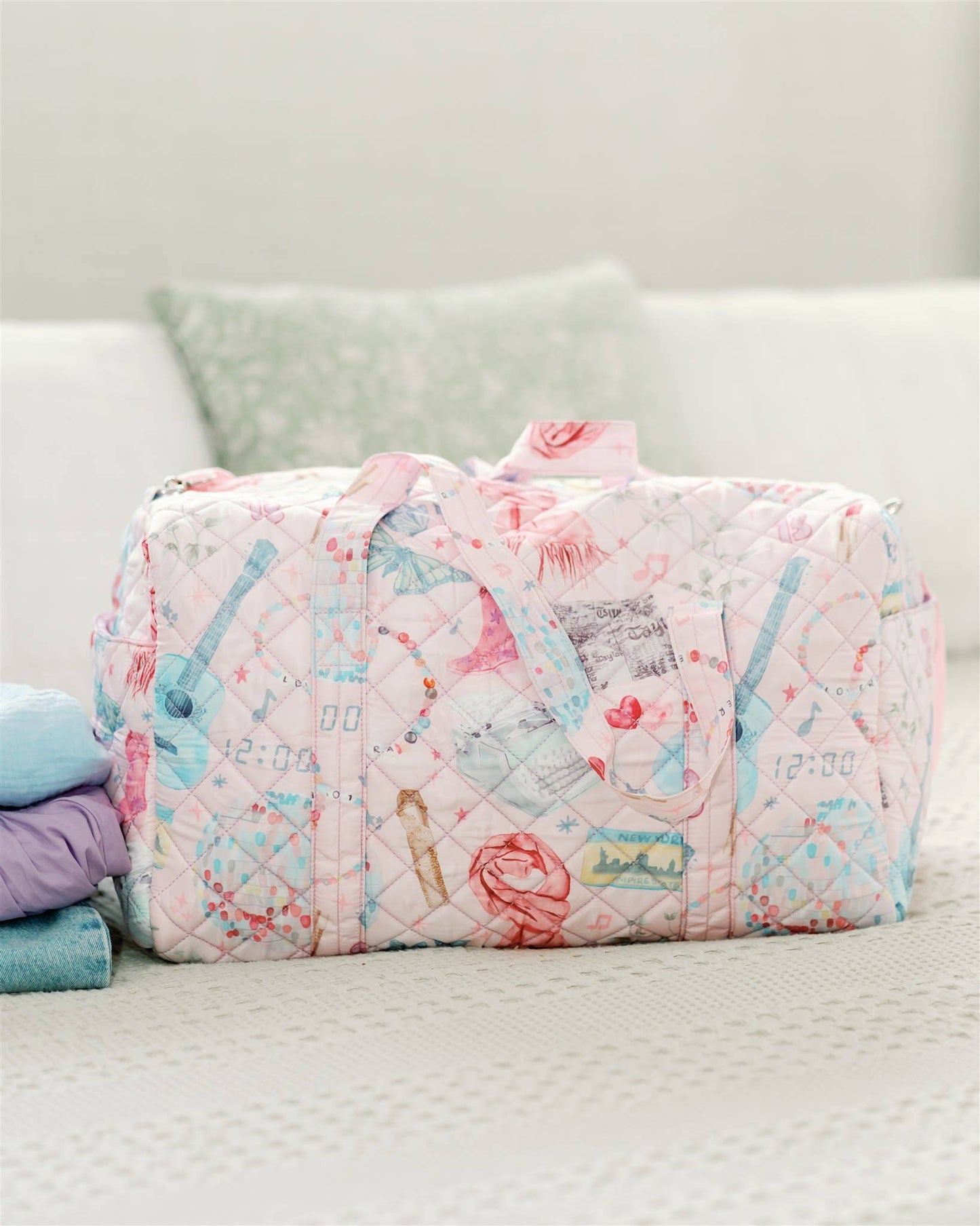 Taylor Swift Quilted Duffel